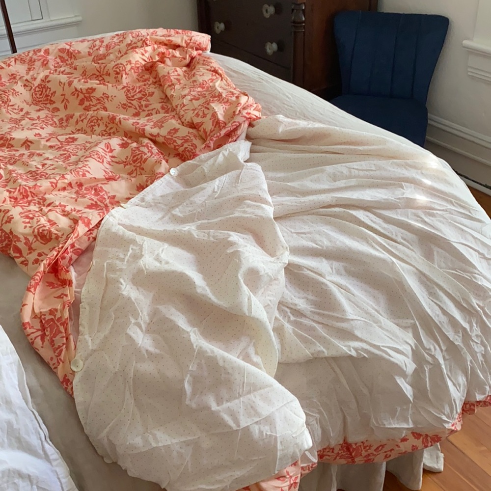 Kerry Cassill king duvet cover NWOT